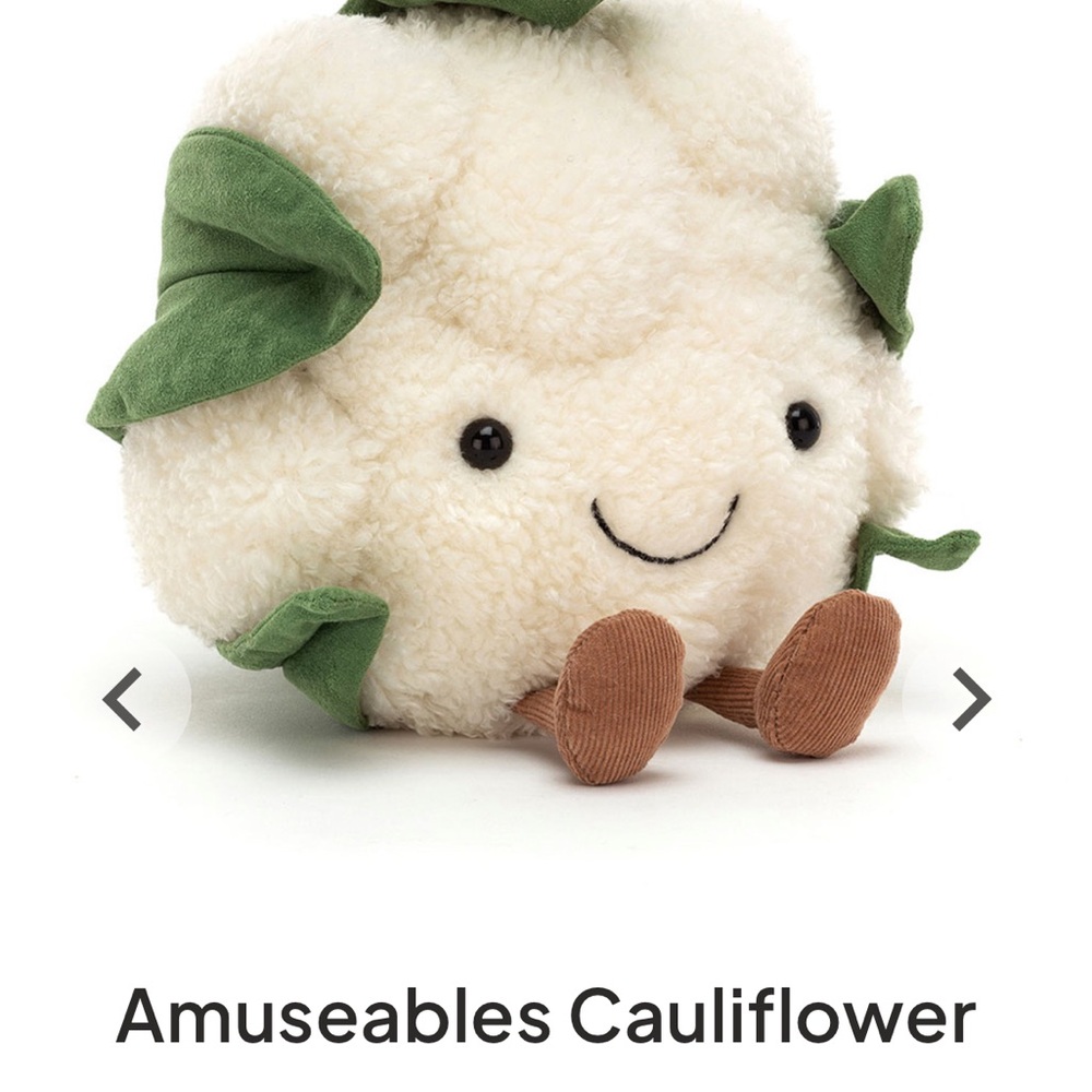 Retired Jellycat Amuseables Cauliflower